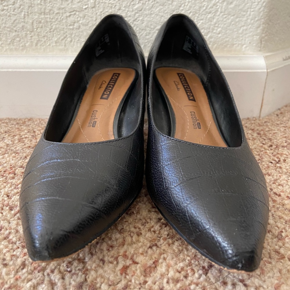 Clark’s Black Heels